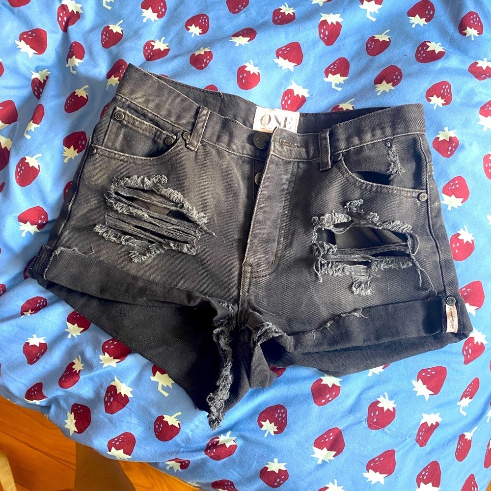 One Teaspoon Hawks shorts size 25